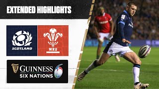 RECORD BREAKING 🏆  Extended Highlights  Scotland v Wales [upl. by Aihsel438]