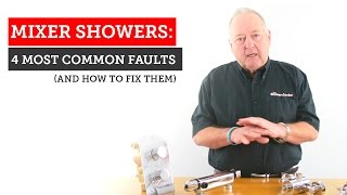 Mixer shower problems 4 most common mixer shower faults  repair tips [upl. by Paviour]