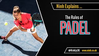 The Rules of Padel Paddle Tennis  EXPLAINED [upl. by Ocramed]