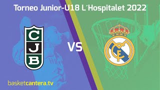 U18M JOVENTUT vs REAL MADRID Torneo Junior Ciutat de Hospitalet 2022 BasketCanteraT [upl. by Siger]