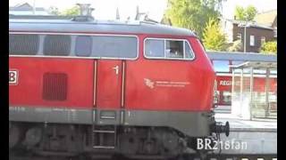 BR 218 DIESEL MEGA SOUNDS MTU 12 V 956 TB 11 [upl. by Airamasor506]