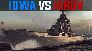 USS Iowa Vs Kirov In Cold Waters [upl. by Niad]