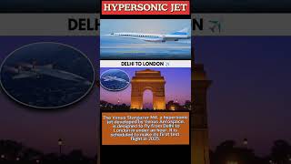 HYPERSONIC JET viralvideo youtubeshorts jet delhi london [upl. by Teryn]