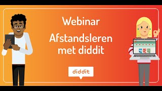 Webinar afstandsleren met diddit [upl. by Mckale]