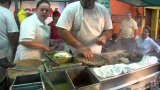 The Best Tacos in Guadalajara  Amazing fast and delicious street taco stand Tacos El Pirata [upl. by Rosenstein]