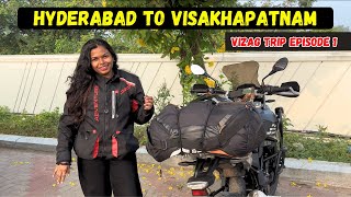 Hyderabad to Visakhapatnam Bike Ride Beginsbmwgs310rider teluguriders [upl. by Marten]