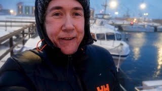 Surviving the Winter Living on a Boat  Snow Storm Prep [upl. by Alberik]