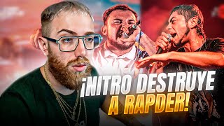 ¡NITRO DESTRUYE A RAPDER Y DE PASO A ACZINO  RAPDER VS NITRO CAMP LEAGUE [upl. by Edny900]