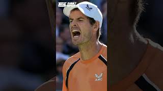 Andy Murray has words on Andrey Rublevs outburst andymurray viral tennis andreyrublev ytshorts [upl. by Anaylil536]