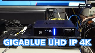 GigaBlue UHD IP 4k install [upl. by Griz342]