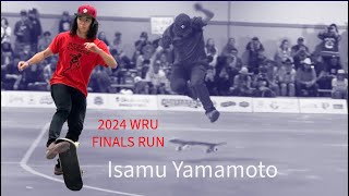 Isamu Yamamoto  2024 The World Round Up Freestyle Championships 1st Place run [upl. by Eessac]