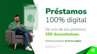 Se unos de los primeros 100 desembolsos de nuestros Préstamos 100 digitales [upl. by Manaker]