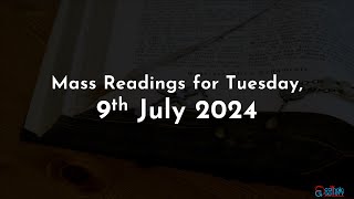 Catholic Mass Readings in English  July 9 2024 [upl. by Mya]