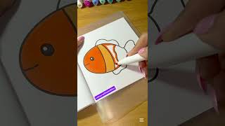 Colouring Fish ASMR  Colour with me ASMR [upl. by Cicero]