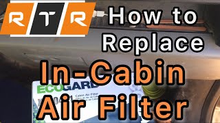 How to Replace Your InCabin Air Filter 20152020 Ford F150 [upl. by Itoyj506]