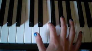 How to play Guardians at the gate piano [upl. by Ahseid]