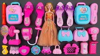 ASMR  Satisfying unboxing video with pretty barbie doll toy set  Hello kitty toys [upl. by Mudenihc]