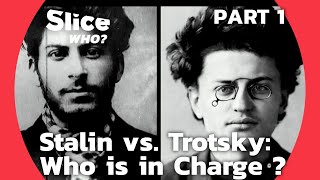 Stalin vs Trotsky The Showdown for USSR Control After Lenin’s Death  PART 1 SLICE WHO [upl. by Anilem]