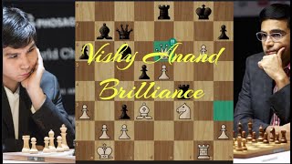 Vishy Anand Vs Wesley So  Brilliant Queen Sacrifice  Brilliant Game  Brilliancy Series  Chess [upl. by Latashia448]