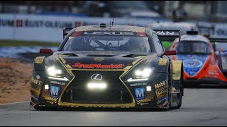 14 Lexus RC F GT3  Vasser Sullivan  Onboard 2024 12h of Sebring [upl. by Luna]