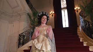 Alva Vanderbilt at Rosecliff Mansion in Newport RI [upl. by Animaj]