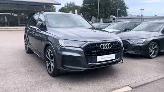 Approved Used  Audi Q7 Black Edition 50 TDI quattro 286 PS tiptronic 30 5dr  Crewe Audi [upl. by Melvena]