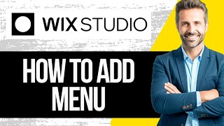 How to Add Menu in Wix Studio  Full Tutorial 2024 [upl. by Aixela]