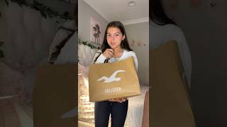 HOLLISTER HAUL hollister haul shopping outfit grwm outfitideas fit shop fyp [upl. by Oballa]