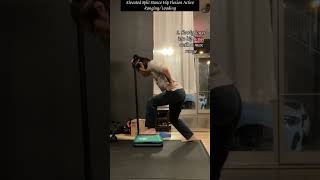 Elevated Split Stance Hip Flexion Active RangingLoading [upl. by Joyan]