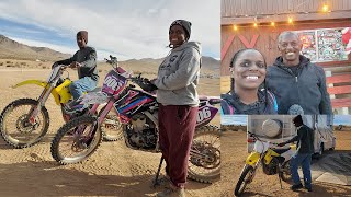 DITD S4  FATHER DAUGHTER OFFROAD CAMPOUT AT STODDARD WELLS CA Gixxer Sisters [upl. by Ketchan]