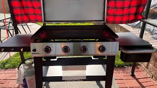 Let’s season up the Nexgrill Daytona 36” Griddle Miguelscookingwithfire [upl. by Edgardo103]