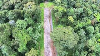 Monumento Nacional Guayabo desde el aire [upl. by Amend]