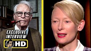 Tilda Swinton Exclusive Interview  SUSPIRIA 2018 JoBlocom [upl. by Eenolem]