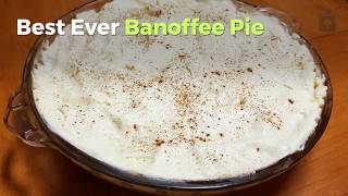 Best Ever Banoffee Pie Recipe  Easy No Bake Dessert [upl. by Rosati]