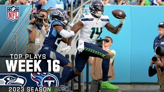 Seattle Seahawks Highlights vs Tennessee Titans  2023 Regular Season Week 16 [upl. by Gomar]