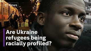 Ukraine conflict African students fleeing war ‘facing racial discrimination’ [upl. by Sapers715]