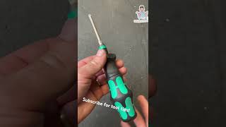 Add Speed to your Screwdriver Wera Turbo wera weratools weradriver [upl. by Winwaloe395]