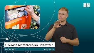 2daagse postbezorging uitgesteld [upl. by Eniamerej838]