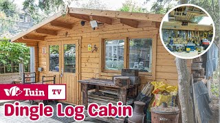 DIY Garden Hub Log Cabin  Dingle  TUIN [upl. by Witherspoon]