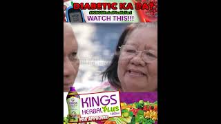 Diabetic Ka Ba iKINGS Herbal Plus mo na yan [upl. by Burnie]