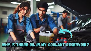 Why is there oil in my coolant reservoir [upl. by Fotinas]