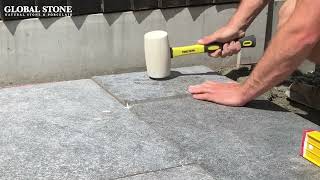 Laying Porcelain Paving On A Mortar Bed Guide [upl. by Barcot813]