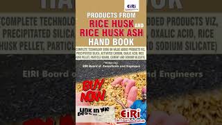 Handbook  Products from rice husk and rice husk ash [upl. by Teragram]