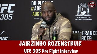 Jairzinho Rozenstruik wants a Brutal Crazy Highlight KO over Tai Tuivasa at UFC 305 [upl. by Aicirtan877]