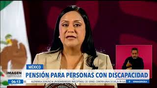 Pensión Bienestar para personas con discapacidad Pago será del 1 al 19 de julio  Francisco Zea [upl. by Halian]