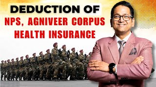 175 Deduction us 80CCD 80CCH 80D  Deduction of NPS Agniveer Corpus Health Insurance [upl. by Bakemeier26]