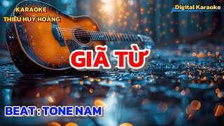 Karaoke Giã Từ Tone Nam 78 [upl. by Ankeny]