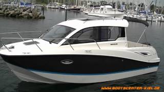 Bootscenter Kiel Quicksilver Activ 705 Cruiser Slippen und Fahren [upl. by Nogaem]