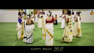 Angane Njan  അംഗനേ ഞാൻ  Thiruvathira  Onam 2021 [upl. by Nevla]