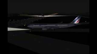 Air France Flight 447 Simulation 2013 [upl. by Lennaj]